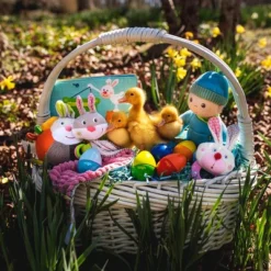 HABA Cuddly Bunny Hops Snuggly Lovey Baby Blankie -Haba GUEST 00bf2361 7af4 4ae9 8ce6 3f00727be0ce