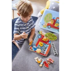 HABA Fire Engine Rescue Themed Threading Game -Haba GUEST 071bd0e5 0a1d 46b1 87c2 7d8401d8c250