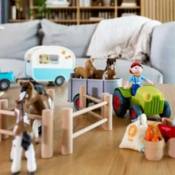 HABA Kullerbu Momentum Motor Tractor With Trailer -Haba GUEST 0762aad4 8211 40ff b9d6 3216b68a57ea