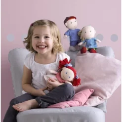 HABA Soft Doll Mirli 8" - First Baby Doll With Red Pigtails -Haba GUEST 0800f0c5 1367 4fc4 8b87 1defa9d2a400 1