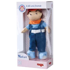 HABA Graham 12" Soft Boy Doll With Brown Hair, Brown Eyes Removable Clothing & Shoes 12 HABA Graham 12" Soft Boy Doll With Brown Hair, Brown Eyes Removable Clothing & Shoes -Haba GUEST 0af4307c bf5a 46be a953 ed7eb2566c63