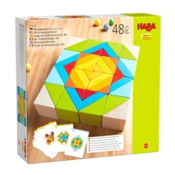 HABA 3D Puzzle Cube Mosaic - 48 Piece Wooden Blocks With 10 Double Sided Template Cards 17 HABA 3D Puzzle Cube Mosaic - 48 Piece Wooden Blocks With 10 Double Sided Template Cards -Haba GUEST 17aec494 6582 47d3 ab39 c5c9094dd112
