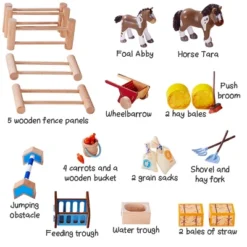 HABA Little Friends Riding Stable -Haba GUEST 225d6348 b990 49d8 9ddc 9121f459e1b3
