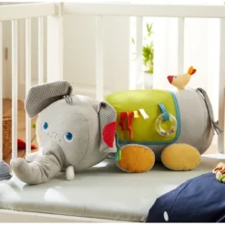 HABA Discovery Elephant - Oversized Plush Sensory Activity Toy For Baby Nursery's - Ages 6 Months + -Haba GUEST 3b040427 3484 45a5 b464 68d38b7009b7