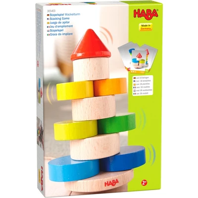 HABA Wobbly Tower Stacking Game (Made In Germany) 12 HABA Wobbly Tower Stacking Game (Made In Germany) - Image 10