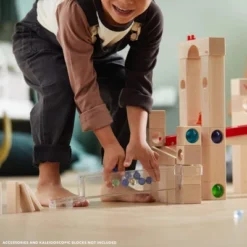 HABA Ball Track Large Basic Set - 42 Piece Wooden Marble Run For Beginner To Expert Architects(Made In Germany) -Haba GUEST 450f9e42 72b8 4404 861e 8fc7c1c20ddf