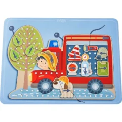 HABA Fire Engine Rescue Themed Threading Game -Haba GUEST 4c6dc8e2 5799 41b7 95f2 7c55a3ea295f