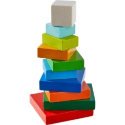 HABA Rainbow Cube - 3D Arranging Game (Made In Germany)
