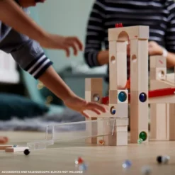 HABA Ball Track Large Basic Set - 42 Piece Wooden Marble Run For Beginner To Expert Architects(Made In Germany) -Haba GUEST 56b24b45 56e9 41c0 9bf3 01c3c1d2e40d