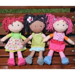 HABA Lilli-Lou 12" Soft Doll With Pink Hair -Haba GUEST 574930e7 ed8b 40a3 99fb 3f07896818a4