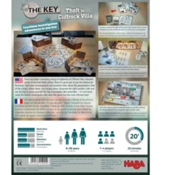 HABA The Key Game: Theft In Cliffrock Villa A Logical Deduction Game -Haba GUEST 5f03ad64 055a 4b72 81a0 2ea485b95ef4