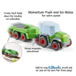 HABA Kullerbu Momentum Motor Tractor With Trailer -Haba GUEST 60b4e33d 4324 4286 bf88 332a72f31270