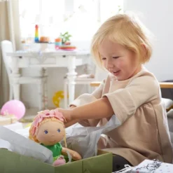 HABA Mali 12" Soft Doll With Blonde Hair, Blue Eyes And Embroidered Face 12 HABA Mali 12" Soft Doll With Blonde Hair, Blue Eyes And Embroidered Face -Haba GUEST 6f07e6d7 f924 4b8d 9736 682edd31cea4