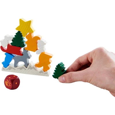 HABA Animal Upon Animal Christmas Version Wood Stacking Game (Made In Germany) 6 HABA Animal Upon Animal Christmas Version Wood Stacking Game (Made In Germany) - Image 4