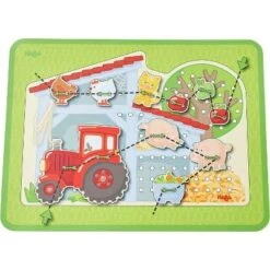 HABA The Farm Threading Game -Haba GUEST 7dec04ed ab32 44c0 9da7 13d0e914563a