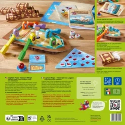HABA Capt'n Pepe Treasure Ahoy! - A Create Your Own Adventure Legacy Game For Ages 6+ -Haba GUEST 81043fc1 8a3f 4fe8 bdca 63ff09457ac0