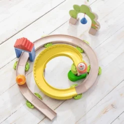 HABA Kullerbu Spiral Track - 26 Piece Wood & Plastic Ball Track Set 12 HABA Kullerbu Spiral Track - 26 Piece Wood & Plastic Ball Track Set -Haba GUEST 953a0f48 84b2 414f b37b a9681cbf4153
