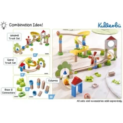HABA Kullerbu Windmill Playset - 25 Piece Ball Track Starter Set -Haba GUEST 9871eb7e 5000 41d9 8747 786e3a0c4321