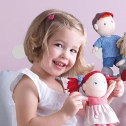 HABA Soft Doll Mirli 8" - First Baby Doll With Red Pigtails -Haba GUEST 9e759d9f ce2d 495e 9591 e06b10950fc7