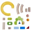 HABA Kullerbu Spiral Track - 26 Piece Wood & Plastic Ball Track Set -Haba GUEST a1e687cf 6498 49c2 bf22 120e03890e23