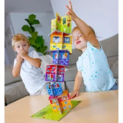 HABA My Very First Games Rhino Hero Junior Cooperative Stacking & Matching Game -Haba GUEST acc2ccb1 6bdb 4a64 8188 f1f80283adc2