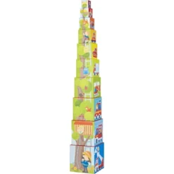 HABA Fire Brigade Sturdy Cardboard Nesting & Stacking Cubes -Haba GUEST b4856291 3cc0 44d8 8d14 2308b80775ce