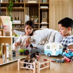 HABA Little Friends Vacation Camper Play Set -Haba GUEST b4e7006f 7c72 4e2c a2db 2f258ee220d3