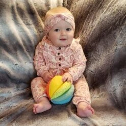 HABA Rainbow Fabric Ball - Machine Washable With 8 Different Sensory Effects -Haba GUEST bbeb44df f517 4952 bcbe 8e56aa3d230b