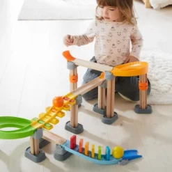 HABA Kullerbu Melody Dominoes Rolling Ball Track Play Set With Xylophone And Stairs For Ages 2+ -Haba GUEST c924a9db 182e 4c08 8c41 23613689b3c5