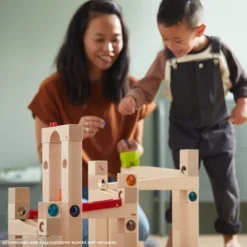 HABA Ball Track Large Basic Set - 42 Piece Wooden Marble Run For Beginner To Expert Architects(Made In Germany) -Haba GUEST ed3b62ca 2485 427e a5e4 2233db61e47a