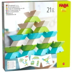 HABA Varius Building Blocks With Pattern Cards (Made In Germany) -Haba GUEST f4648bdf c8e7 483e 8453 4d5064b23f2b