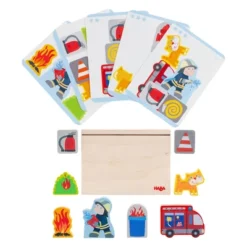 HABA Fire Brigade Stacking Toy (Made In Germany) -Haba GUEST ff38ffe0 8469 45fd a928 471faedc612a